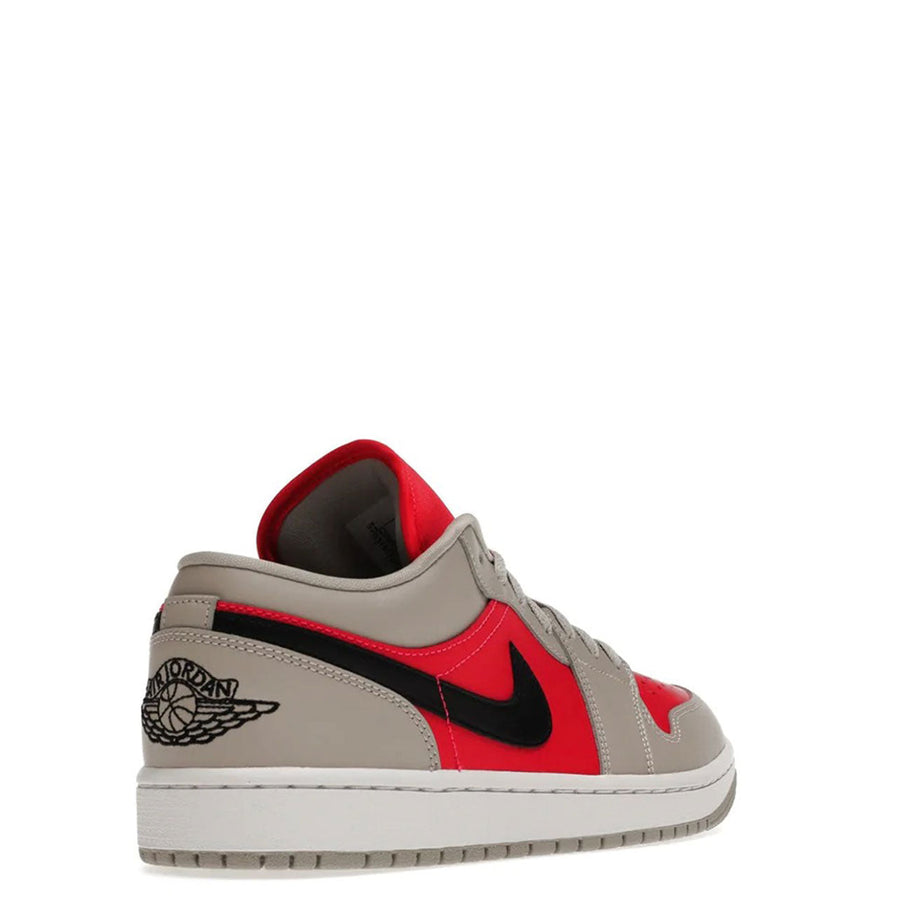 Air Jordan 1 Retro Low 'Light Iron Ore Siren Red'