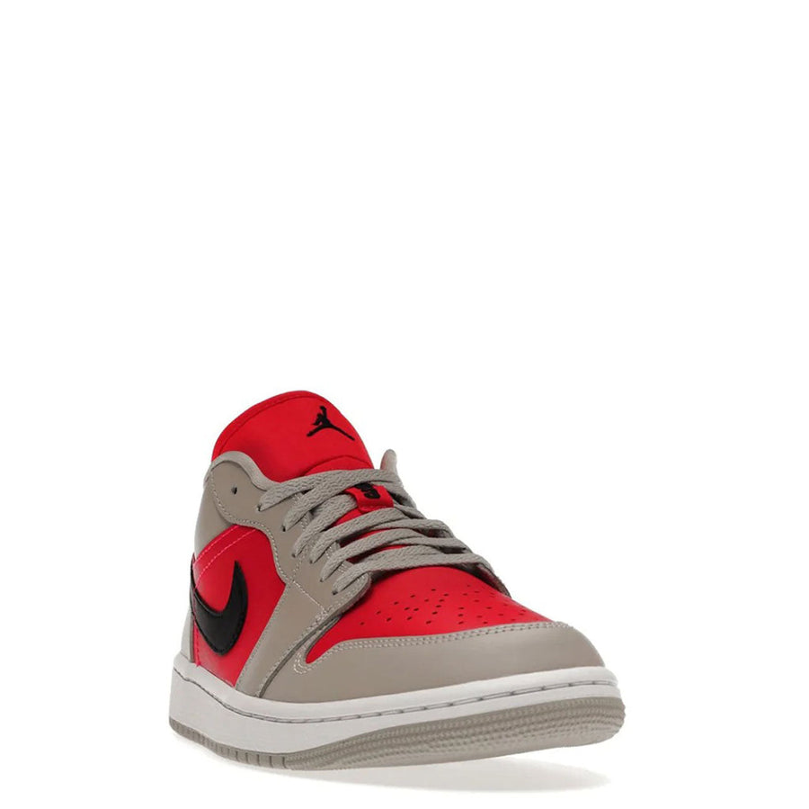 Air Jordan 1 Retro Low 'Light Iron Ore Siren Red'
