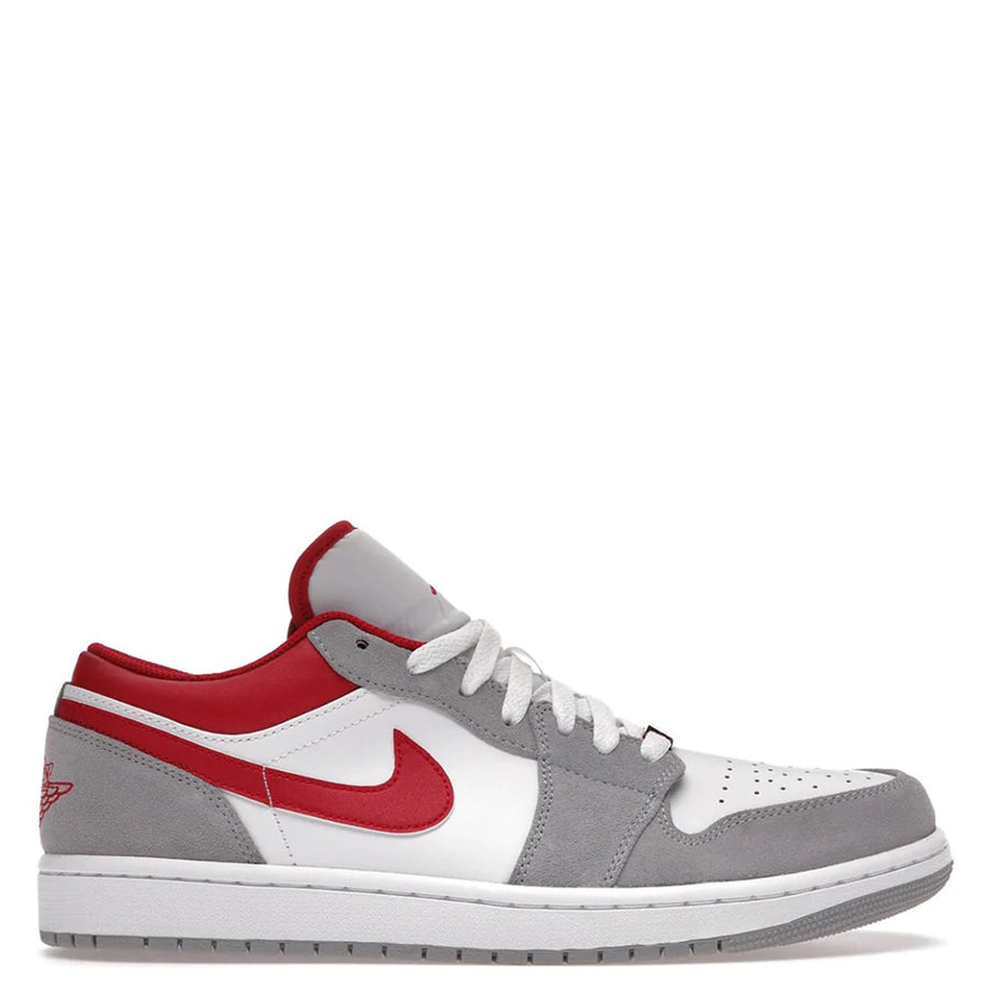 Jordan 1 Low 'Light Smoke Grey Gym Red'
