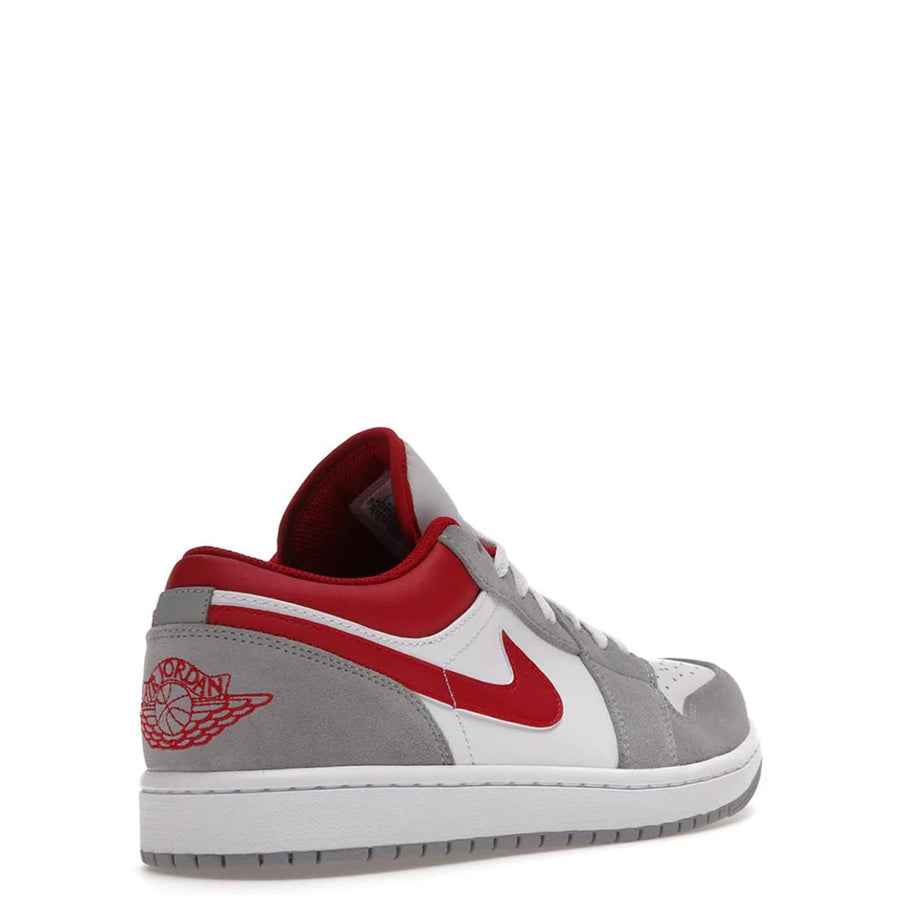 Jordan 1 Low 'Light Smoke Grey Gym Red'