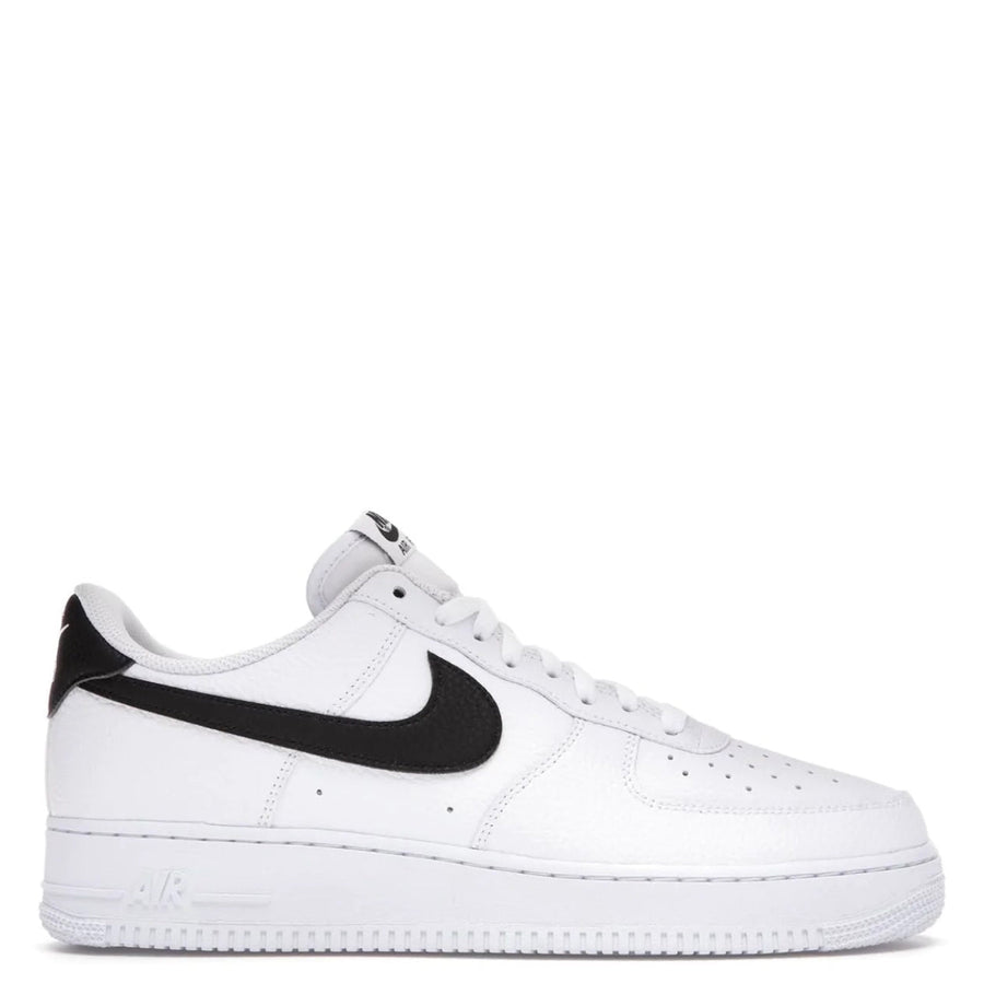 Nike Air Force 1 Low '07 'White Black Pebbled Leather' 
